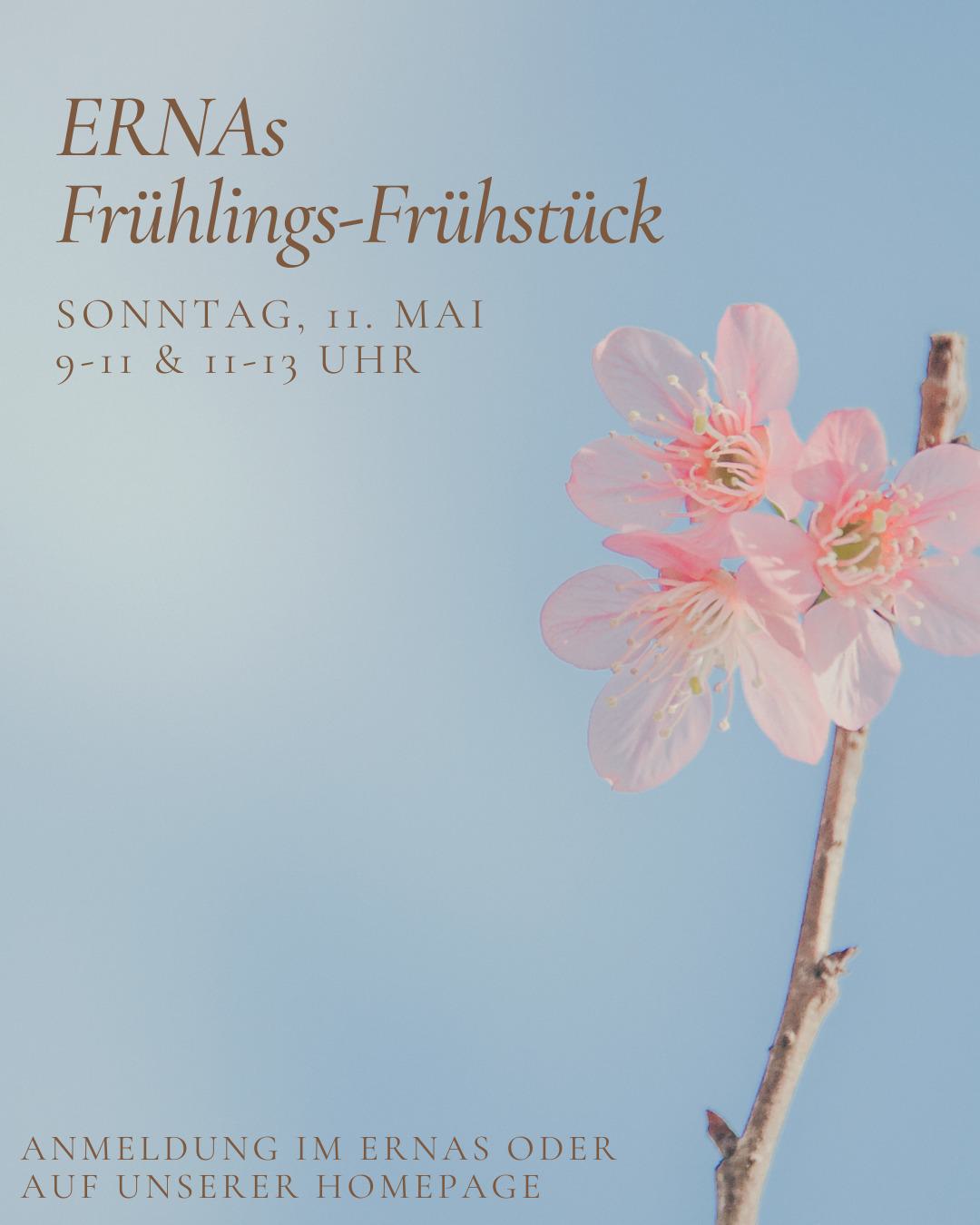 Und was frühstückst du am Muttertag?
Im ERNAs gibt es hausgemachte Leckereien von süß bis herzhaft, von kalt bis warm die du entspannt mit deinen Liebsten genießen kannst - und niemand muss sich um den Abwasch kümmern!😆
P.S. alleine kommen ist auch erlaubt. Und Anschluss finden. Oder einfach in Ruhe schlemmen.
#ernas_veranstaltungen #ernasfrühstück #familienfrühstück #vegan #hausgemacht #zeitfüruns #qualitytime #entspannung #gutezeit #lecker #mitliebe