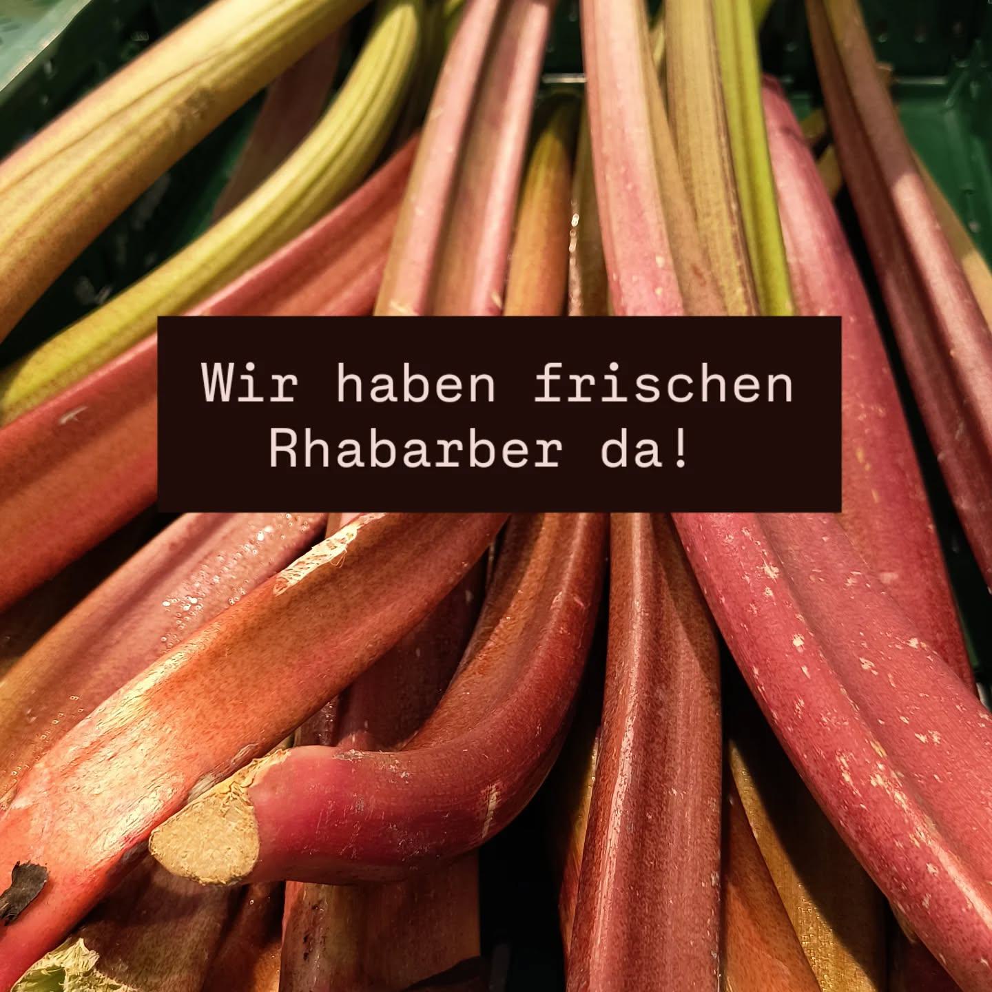 #rhabarber #rhabarberzeit #saisonal #ernas_neulinge